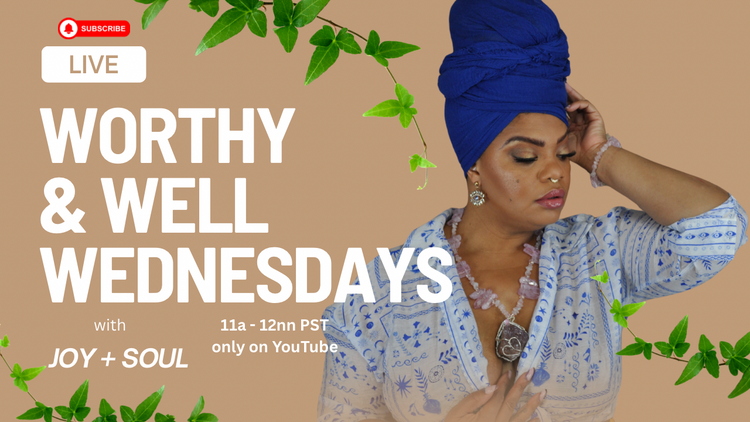 Worthy & Well Wednesdays Promoted Products