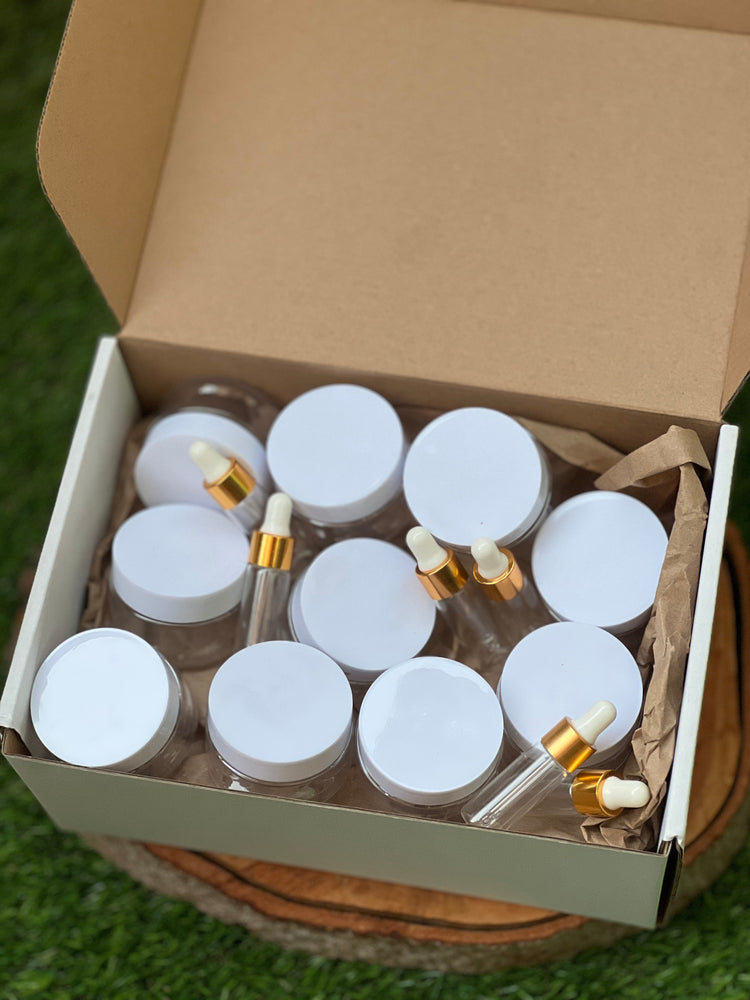 Worthy Self - Care Sample pack- a collection of 1 oz. natural body and skincare samples