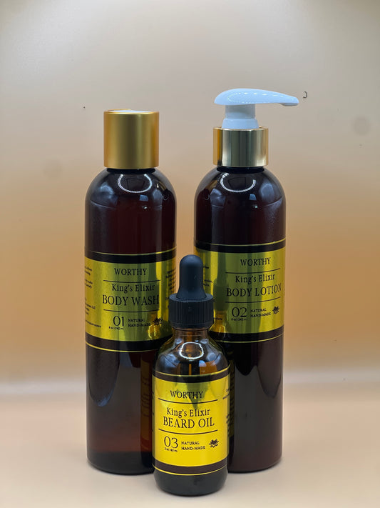 King's Elixir - Divine Masculine 3 Piece Collection
