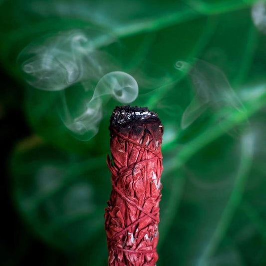 Worthy Dragons Blood Resin- Red Sage Smudge Bundle w/herbs